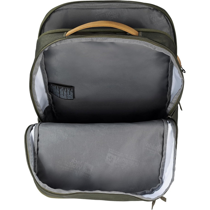 Рюкзак Jack Wolfskin Hallgarten універсальний, чорний, для міста та подорожей