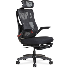 Офісне крісло Mealux HF-G30 Black Red (арт. HF-G30 F/RB)