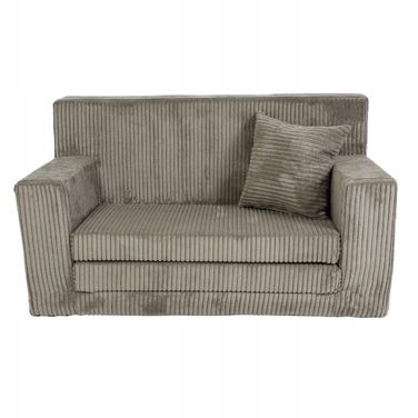 Диван Fortisline Rosalia 83 x 112 см, вельвет, коричневий
