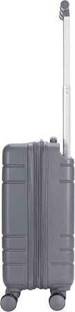 Набір валіз French Connection Le Voyage: 22' Carry-On, колір Тінь, для подорожей