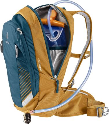 Дитячий велосипедний рюкзак Deuter Compact 8 JR, 8 л, Atlantic-cinnamon