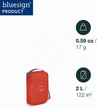 Органайзер для одягу Osprey Ultralight Packwürfel, маленький (1.5L), Mars Orange