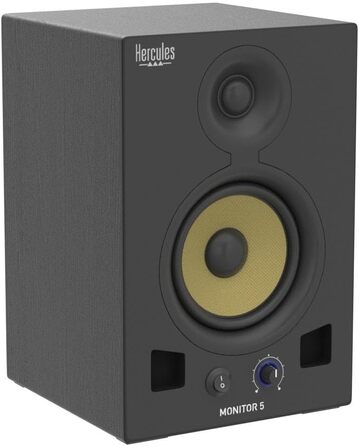Hercules DJ Monitor 5 – Активні DJ колонки 80 Вт з басом, для ді-джеїв та меломанів
