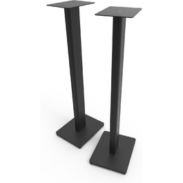 Підлогові стійки Kanto ST34 для поличних акустичних систем 34'' до 13,6 кг, пара, чорна сталь, основа з МДФ