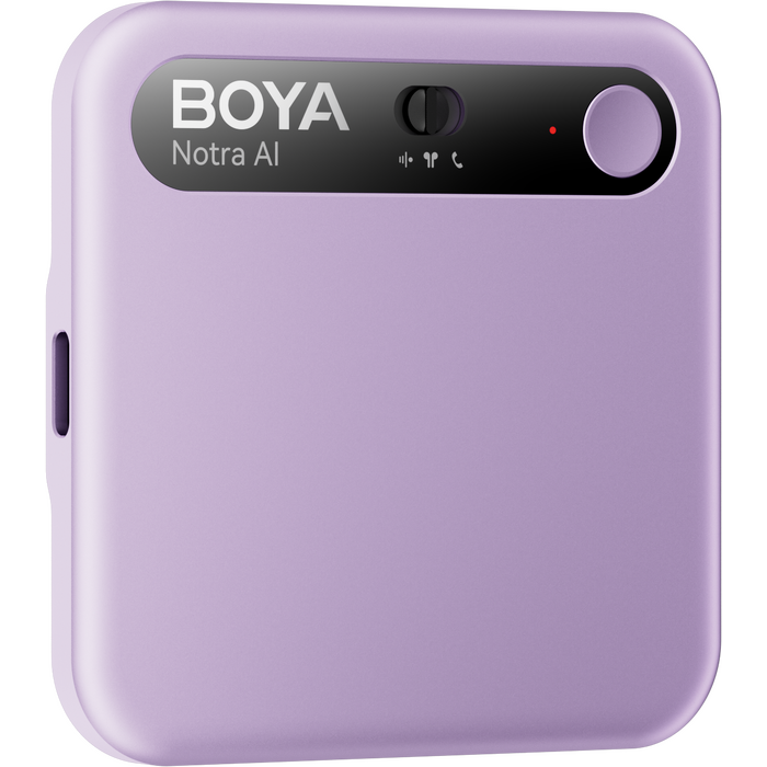 Диктофон з штучним інтелектом Boya Notra Purple