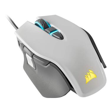 Ігрова дротова миша Corsair M65 RGB ELITE для FPS, біла