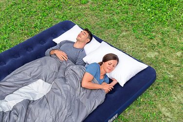 Надувний матрац Bestway King Single 203x183x22 см, сірий, для дому та відпочинку