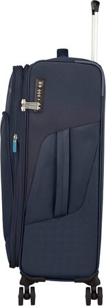 Валіза American Tourister Summerfunk 68 см, 77 л, розширювана, на 4 колесах, синя (Navy)
