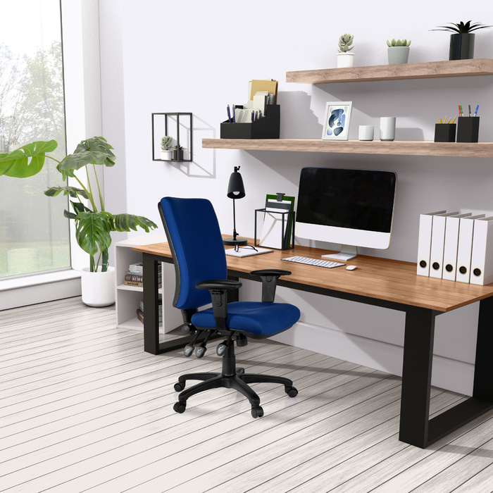 Офісне крісло / крісло керівника ZENIT HIGH blue hjh OFFICE