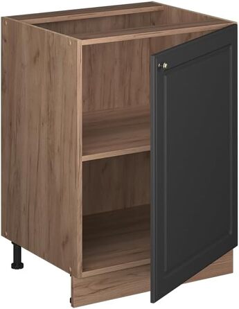 Кухонна нижня шафа Vicco Fame-Line, Зелений-Золотий (Landhaus), 50 см, без стільниці
