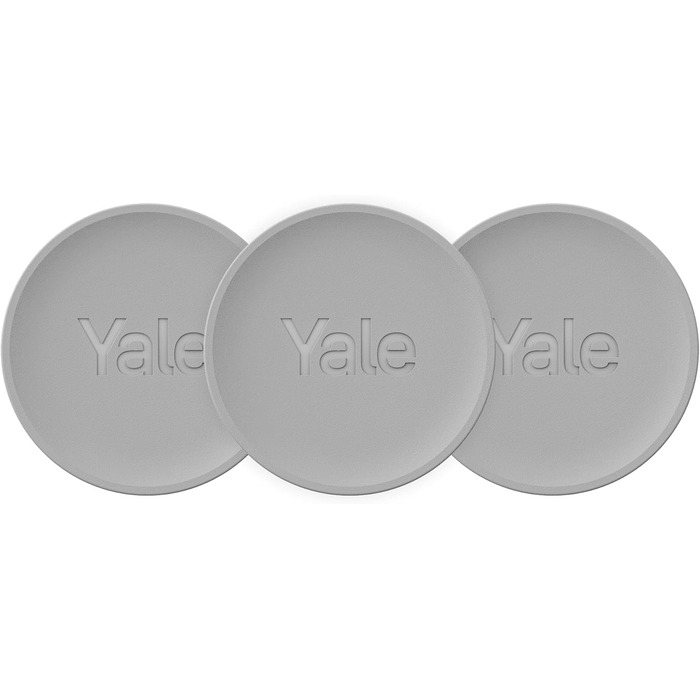 Розумний дверний замок Yale Dot, матове срібло, безключовий доступ через смартфон, дистанційне керування, сумісний з додатком Yale Home та Linus Smart Lock L2 Dot