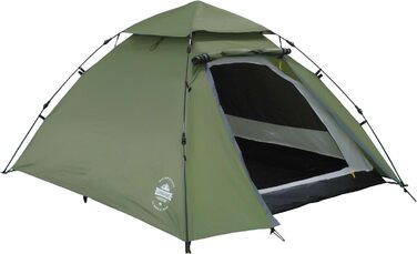 Намет Lumaland Outdoor Pop Up купольний для 2-3 осіб, швидкорозкладний, для кемпінгу, подорожей, фестивалів, 215x195x120 см, з сумкою для перенесення