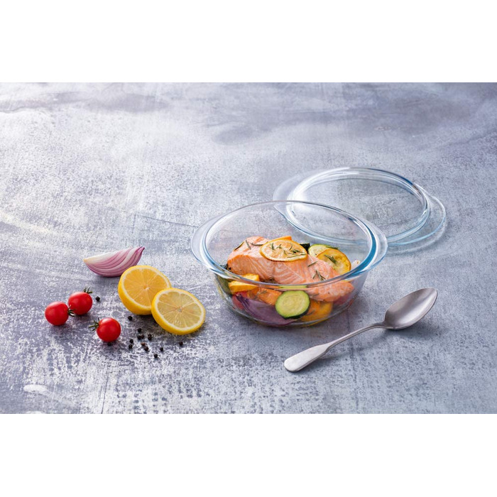Набір жароміцних сковорідок Pyrex з боросилікатного скла, 3 предмети