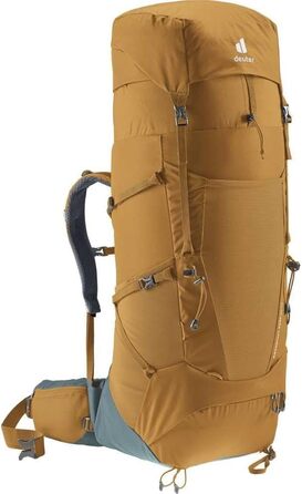 Рюкзак для трекінгу Deuter Aircontact Core 50+10 л, мигдальний-бірюзовий