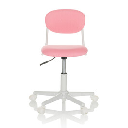 Дитячий письмовий стілець / дитячий поворотний стілець KIDDY BASE I тканина рожева hjh OFFICE
