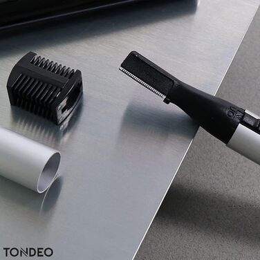 Тример для стрижки волосся TONDEO ECO MINI SILVER для брів, вух та носа