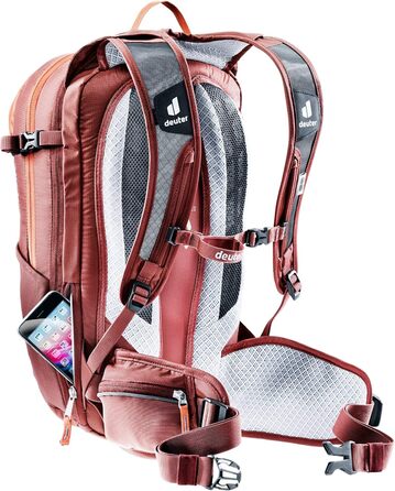 Жіночий велосипедний рюкзак Deuter Compact EXP 12 SL, 12 л, сієнна-червоний, для спорту і подорожей