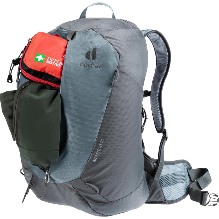 Жіночий туристичний рюкзак Deuter AC Lite 21 SL, сланець-графіт, 21 л