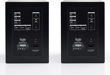 Hercules DJ Monitor 5 – Активні DJ колонки 80 Вт з басом, для ді-джеїв та меломанів