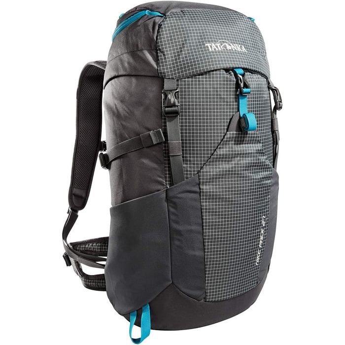 Рюкзак для туризму Tatonka Hike Pack 27 л з вентиляцією спини та дощовиком, легкий і зручний, унісекс, сірий