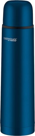Термос-фляга THERMOS 0,75 л, нержавіюча сталь, сірий, ізольована пляшка для напоїв, з чашкою, 12 годин гаряче / 24 години холодне, герметична, для школи, офісу, подорожей