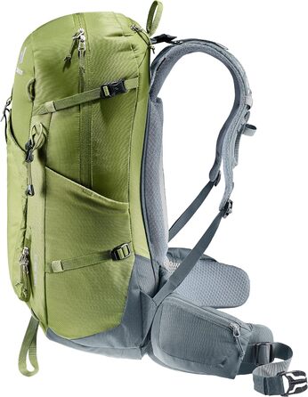 Рюкзак для чоловіків Deuter Trail Pro 33 л для альпінізму та туризму, meadow-graphite