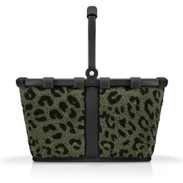 Сумка-шопер Reisenthel CarryBag XS Teddy Leo Olive – Стабільний кошик XS з практичною внутрішньою кишенею, водонепроникний дизайн