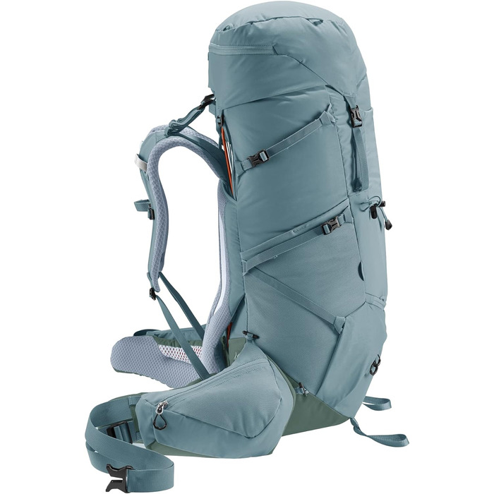 Жіночий трекінговий рюкзак deuter Aircontact Core 55+10 SL, 2024, 65 л, shale-ivy