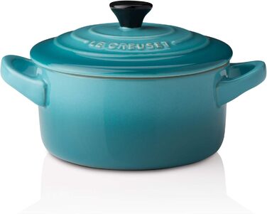 Le Creuset Міні-кокот із кам'яної кераміки, 200 мл, 10x5 см, бірюзовий