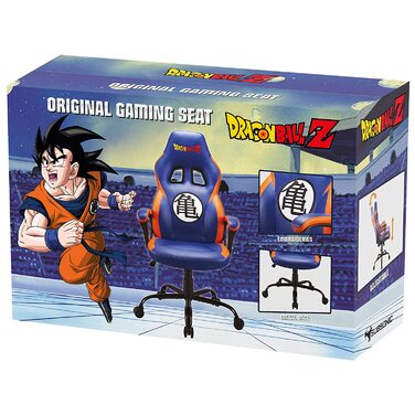 Ігрове крісло SUBSONIC Dragon Ball Z, екошкіра, синє, X-Large