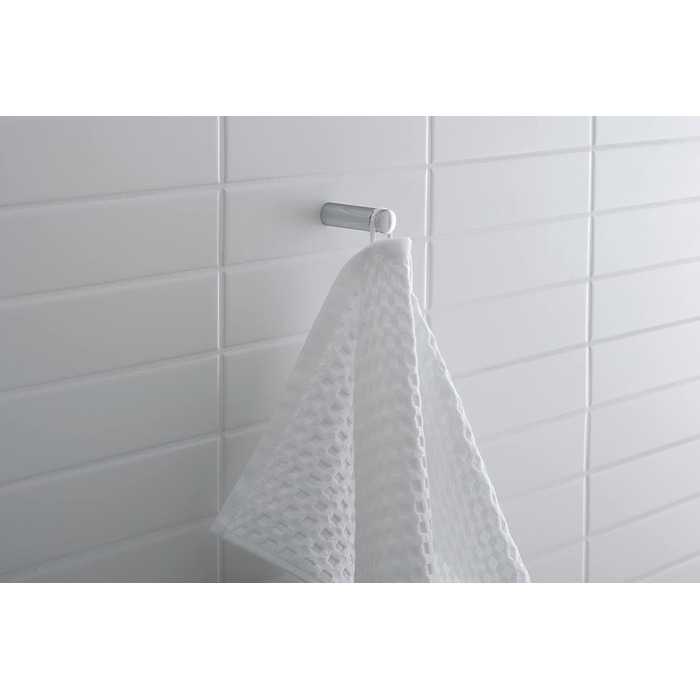 Гачок для рушників Duravit D-Code, настінний тримач, хромований, 16x55x16 мм, набір 3 шт.