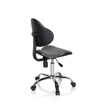 Дитячий письмовий стілець / дитяче крісло KIDDY GTI-3 тканина сірий hjh OFFICE