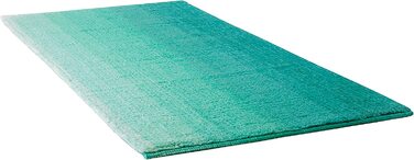 Килимок для ванної Dyckhoff Colori бірюзовий 70x120 см, 100% органічна бавовна, GOTS