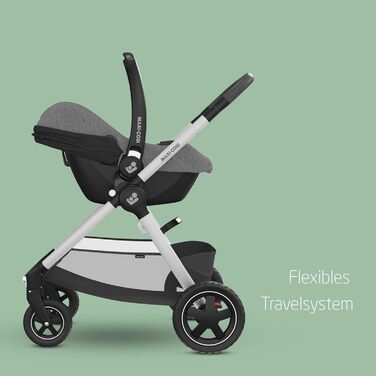 Автокрісло Maxi-Cosi CabrioFix i-Size 0-12 міс., до 12 кг, Select Grey - легке та безпечне для немовлят
