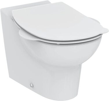 Дитяче сидіння для унітазу з кришкою Ideal Standard Contour 21 S453301, біле, для унітазу висотою до 305 мм
