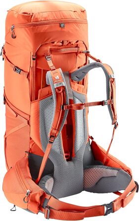 Жіночий трекінговий рюкзак Deuter Aircontact Core 65+10 SL, паприка-графіт, 65+10 л
