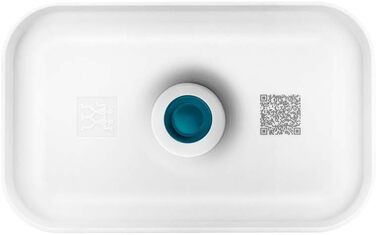 Вакуумний контейнер ZWILLING Fresh & Save (розмір M), скляний з вакуумною кришкою, колір Blue La Mer