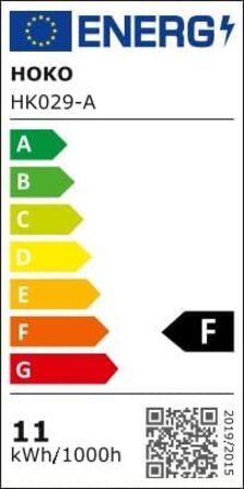 Дзеркало LED HOKO Design ANTIBESCHLAG овальне 45x75 см Bologna+ Metall Rahmen Schwarz. LED підсвічування, сенсорна кнопка, регулювання кольору світла (тепле біле, холодне біле, нейтральне), антизапарник, монтаж HOCH+QUER, 75L x 45B см