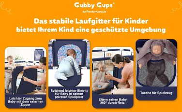 Дитячий ігровий центр GUBBY GUPS® з м'ячами та баскетбольним кільцем (та футбольними воротами), 188x124x66 см. Ідеально для розвитку та активних ігор.
