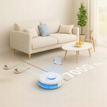 Робот-пилосос RoboJet Vision MAX, білий