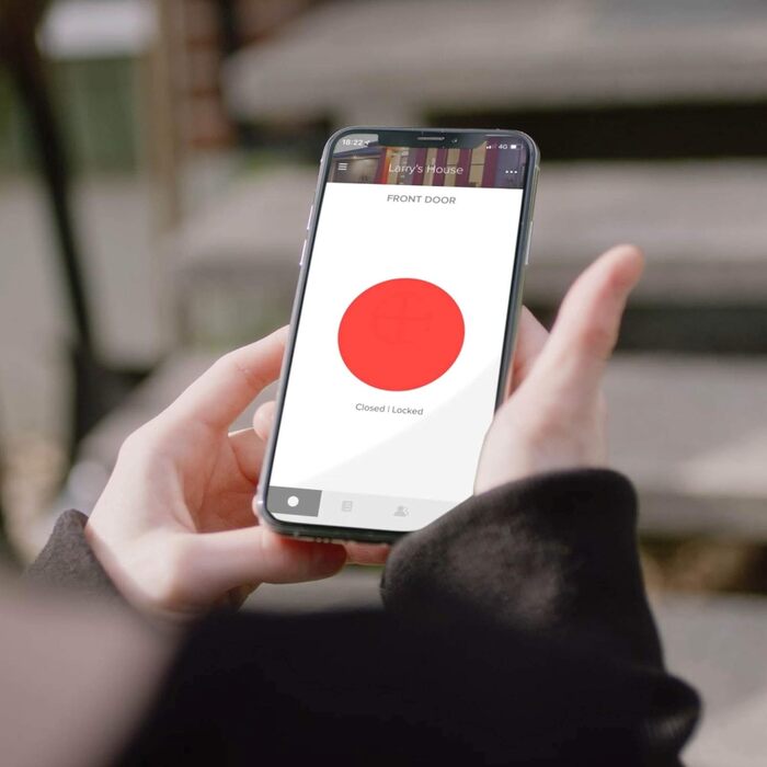 Yale Connect Wi-Fi Bridge для розумного замка, віддалений доступ, інтеграція з голосовим асистентом, білий