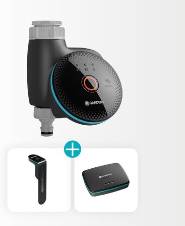 Gardena Smart Water Control 19033-20: Система автоматичного поливу з датчиком та шлюзом для розумного дому