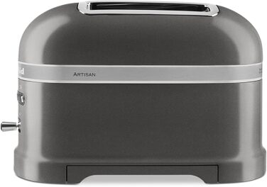 Тостер KitchenAid 5KMT2204EMS, металевий, срібний, 2-слисовий, преміум
