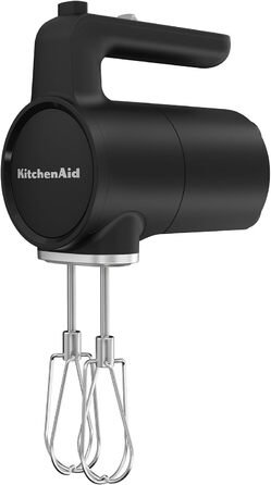 Ручний міксер KitchenAid Go бездротовий, 7 швидкостей, чорний (без акумулятора)