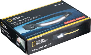 Лобовий ліхтар National Geographic Iluminos Stripe з LED-смугою, акумулятором та ІЧ-сенсором керування жестами