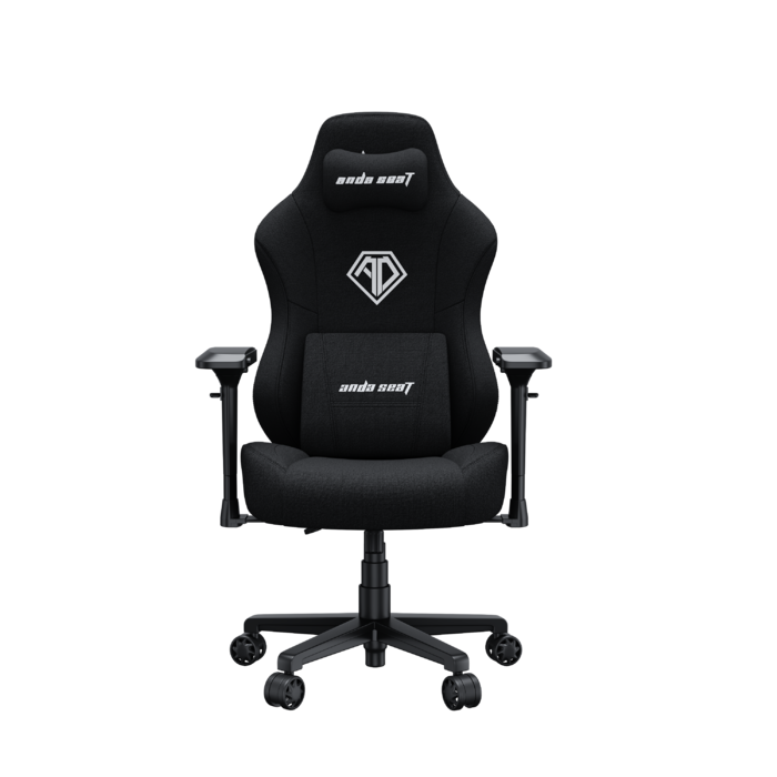 Крісло ігрове Anda Seat Phantom 3 Pro Black Fabric Size L