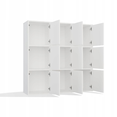 Стелаж TopEshop 110,5 см x 110,5 см x 30 см, білий