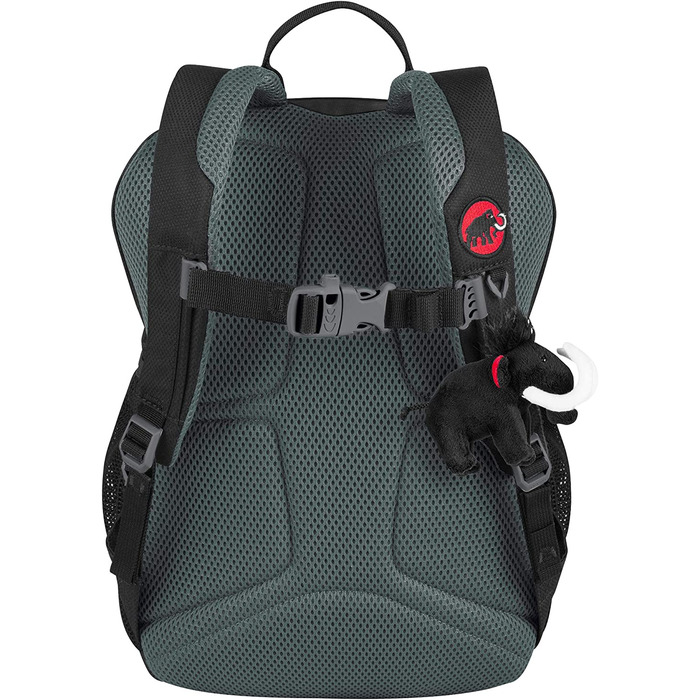 Дитячий рюкзак Mammut First Zip 4 л, чорний/червоний, 28x15x22 см