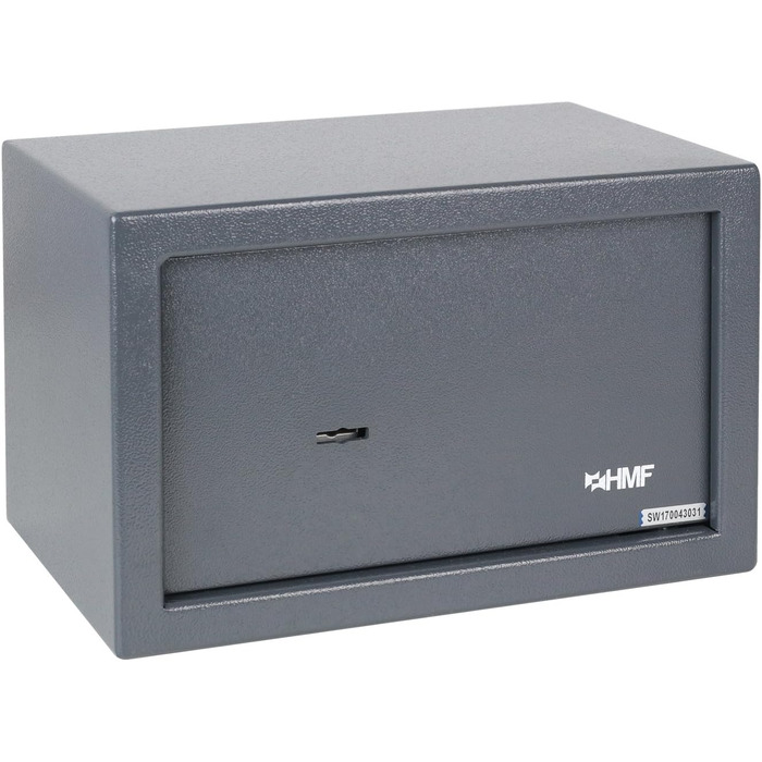 Сейф HMF 49200-11 з ключем, меблевий, 31x20x20 см, антрацит