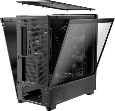 Корпус для ПК Antec Flux Midi Tower чорний, роздрібна версія